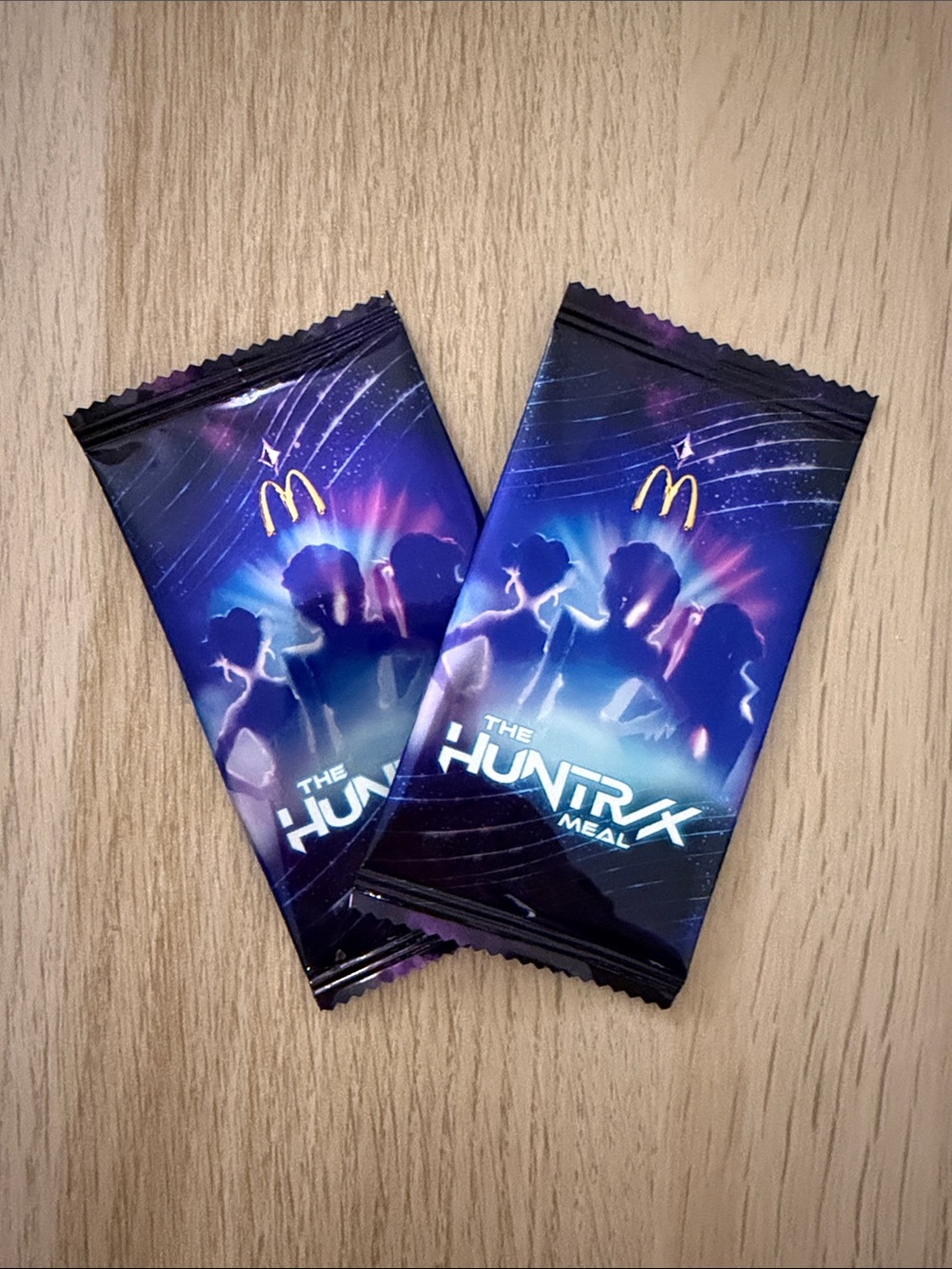 McDonald's The Huntr/x Meal Unopened Card Packs (2)